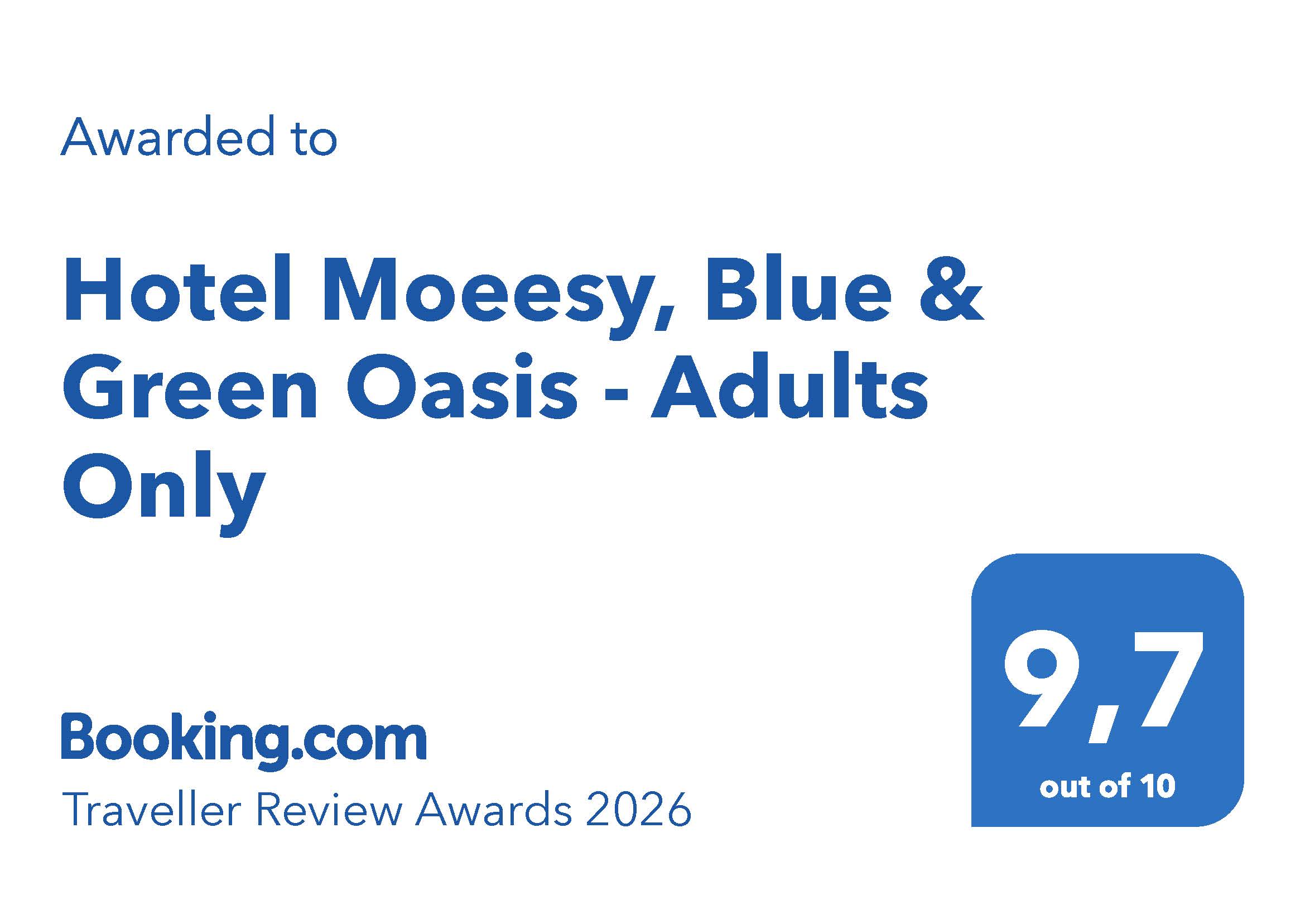Hotel Moeesy, Blue & Green Oasis